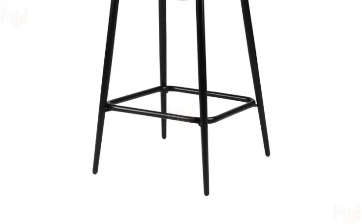 Полубарный стул Эйден Confetti deep forest/черный