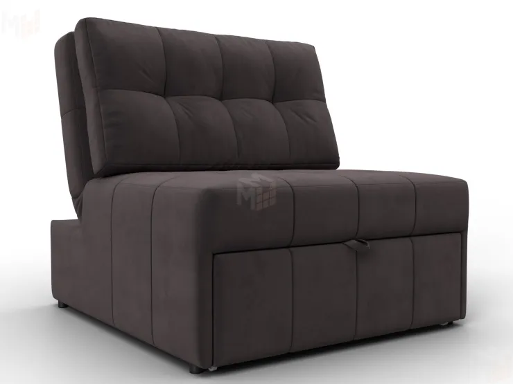 Кресло-кровать Лига-107 (80) ( SEVEN 727 коричневый )