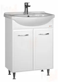 Тумба под умывальник "Амур 60" Идеал без ящика Домино