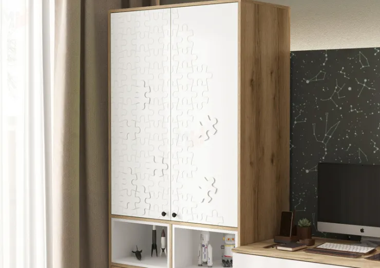 Шкаф 2-х створчатый Киви ШК-02