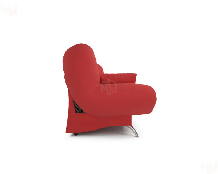 Диван клик-кляк Гольф кордрой красный