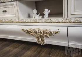 ТВ Тумба Алсу белый глянец