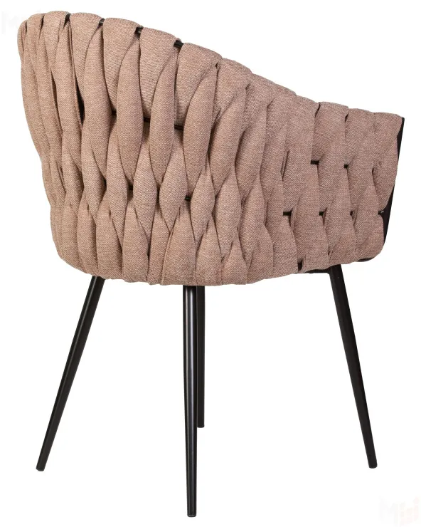 Стул обеденный DOBRIN MATILDA (коричневая ткань (LAR 275-3))