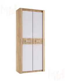 Шкаф Терра 2-х створчатый (сонома/белый)