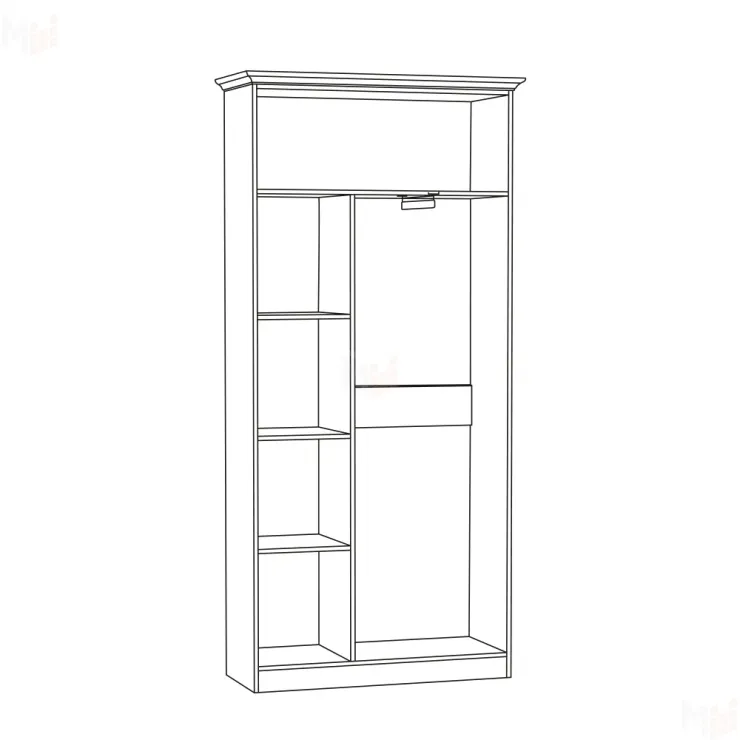 Шкаф для одежды Ливерпуль