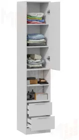 Шкаф для белья Марли - 403.006.000 Белый