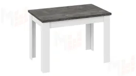 Стол раздвижной Промо  тип 4 Белый, Ателье темный