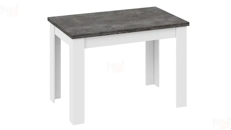 Стол раздвижной Промо  тип 4 Белый, Ателье темный