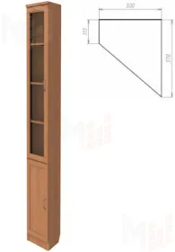 Шкаф для книг 209 (концевой)