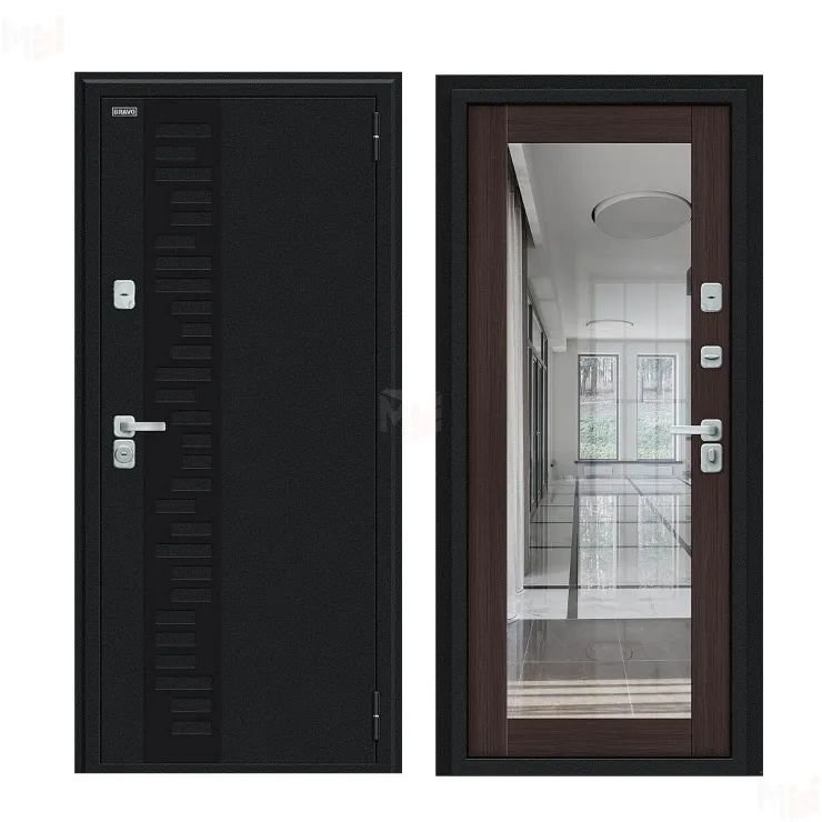 Входная металлическая дверь Флэш Декор-2  Wenge