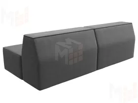 Диван прямой модульный Монс ( JOLY 13 серый )