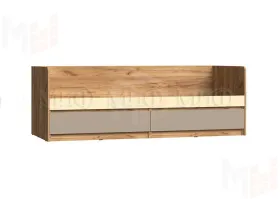 Кровать с ящиками Челси Color (глиняный серый/слоновая кость)