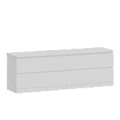 Комод Варма 4Д белый