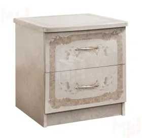 Тумба прикроватная Патрисия крем корень глянец