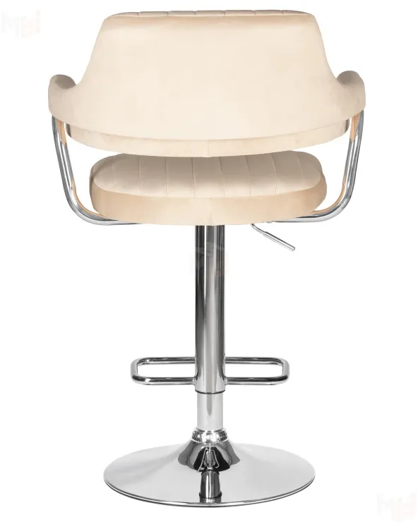 Стул барный DOBRIN CHARLY (бежевый велюр (MJ9-10))