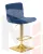 Стул барный DOBRIN GOLDIE (синий велюр (MJ9-117))