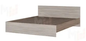Кровать Басса КР-558 1600 шимо темный - шимо светлый