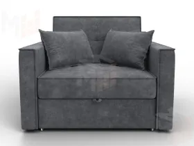Кресло-кровать Лига-104 (80) ( BRUT 16 темно-серый )
