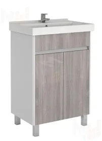 Тумба под умывальник "Fest 60" Uno без ящика Домино