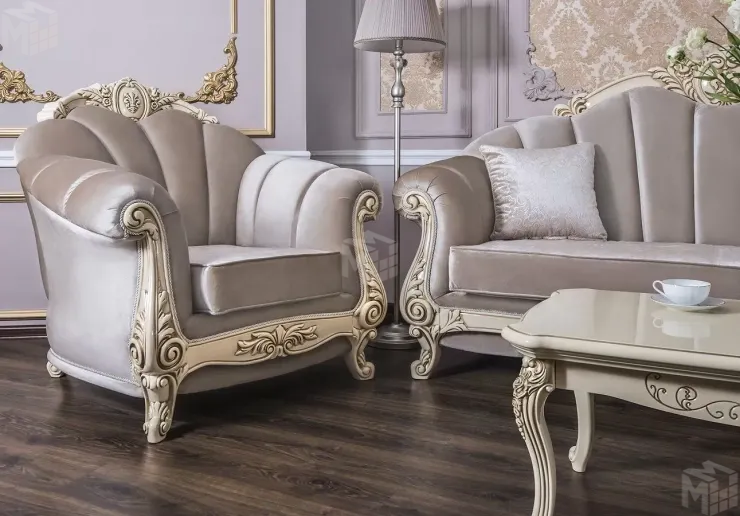 Комплект Марселла крем глянец