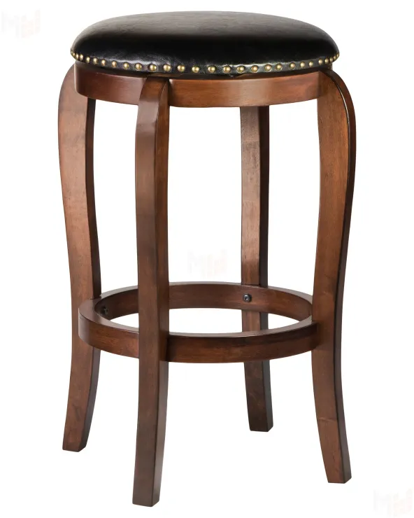 Табурет барный деревянный вращающийся LMB-1672