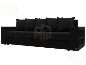 Диван прямой Дубай Лайт ( Черный )