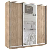 Шкаф-купе Экспресс трио 1 зеркало 2400 (сонома)