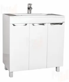 Тумба под умывальник "Elen 80" Грация без ящика Домино