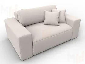 Кресло Лига-036 НПБ ( JOLY 05 бежевый )