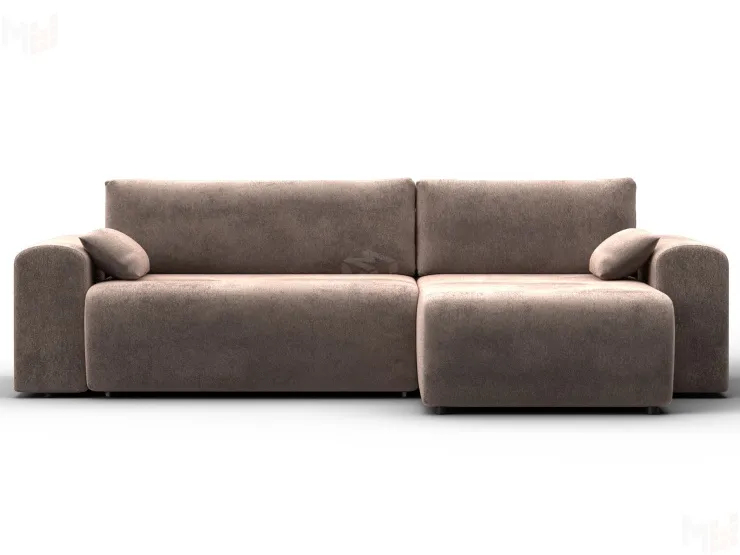 Диван угловой Лига-099 угол универсальный ( TOWER 05 бежевый )