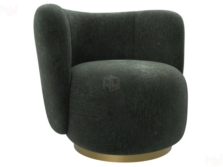 Кресло Лига-072 ( шенилл RIMINI 09 зеленый )