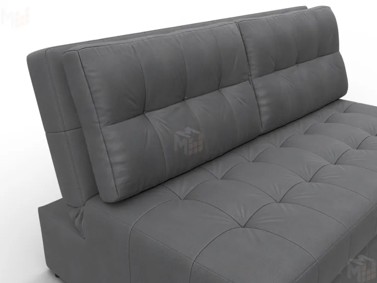 Диван прямой Лига-107 (140) ( JOLY 13 серый )