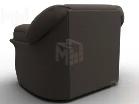 Кресло Карнелла ( Амур 05 коричневый )