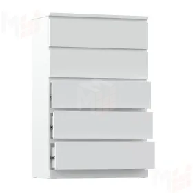 Комод Варма 5 белый 