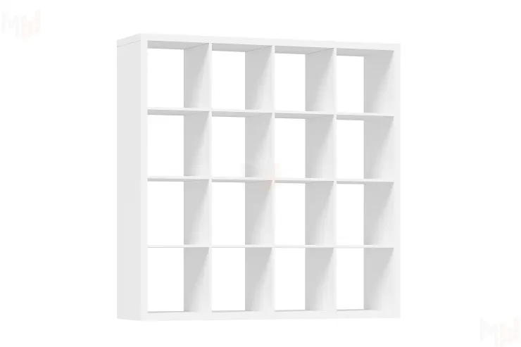 S00678 Фора 16 стеллаж 146x146х38, белый