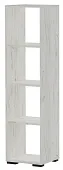 Стеллаж  ГРЕТТА Куб 4 Дуб Крафт белый