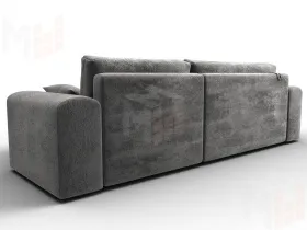 Диван угловой Лига-099 угол универсальный ( TOWER 10 серый )