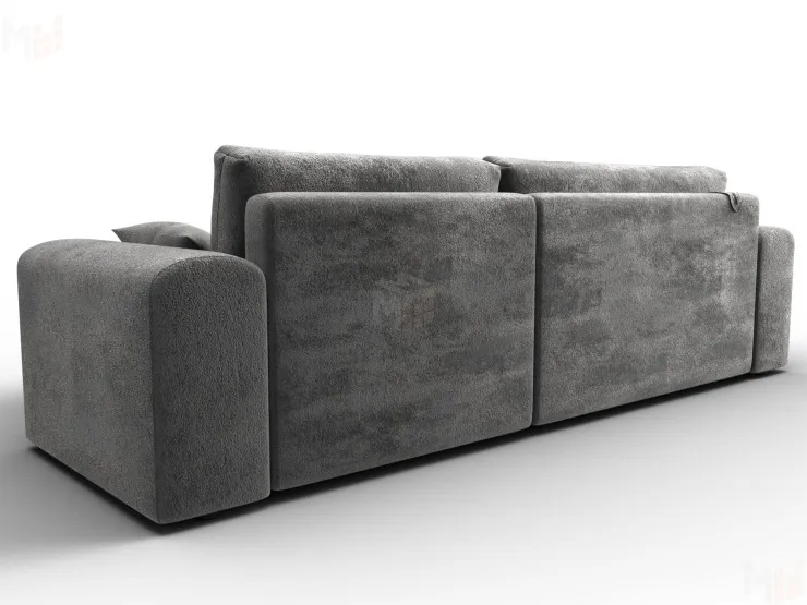 Диван угловой Лига-099 угол универсальный ( TOWER 10 серый )