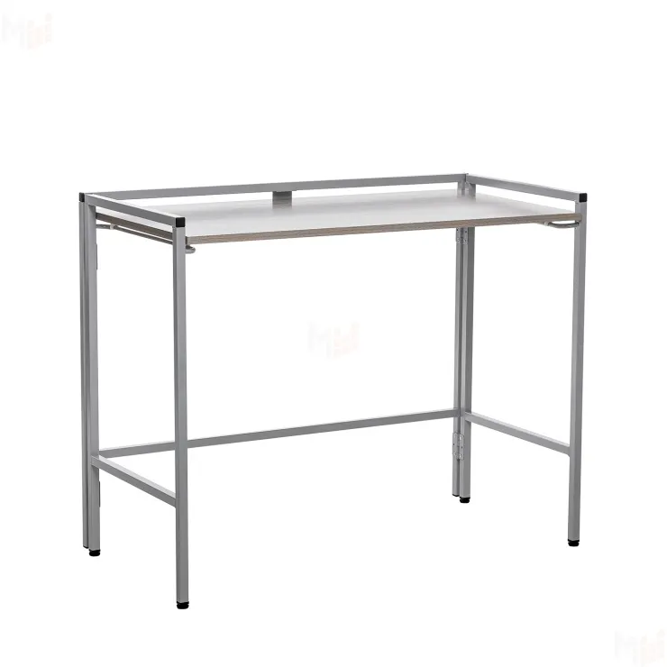 Стол раскладной Leset Энзо 1000 (Серый/Атлас светлый)