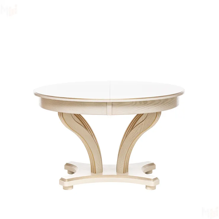 Стол раздвижной Leset Ромео 1Р (Слоновая кость)