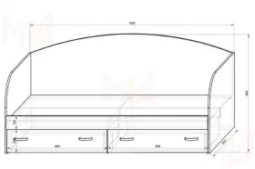 Мебель Фанки Кидз Классика, комната №6