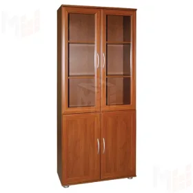 Шкаф для книг МД 2.03 со стеклом