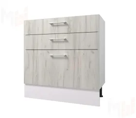 Стол Европа 80 3 ящика