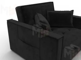 Кресло-кровать Лига-104 (80) ( SEVEN 35 черный )