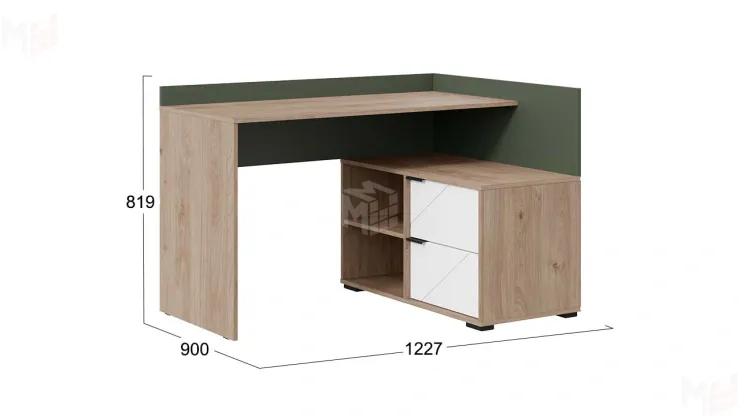 Стол письменный угловой Лео- ТД-410.15.03