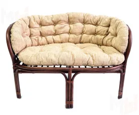 Диван Багама с полной бежевой подушкой