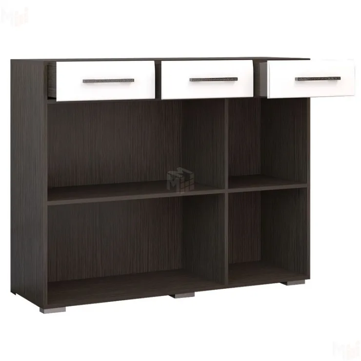 Комод Ненси (венге/белый глянец)