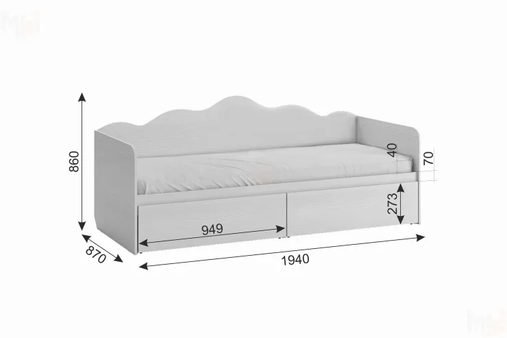 Детский гарнитур Чудо К1