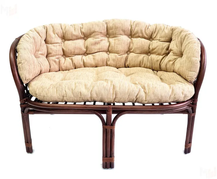 Диван Багама с полной бежевой подушкой