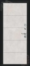 Входная металлическая дверь Граффити-1 Букле черное/Look Art